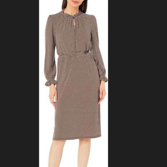 NEW Printed Midi Dress - Picture 2 of 5